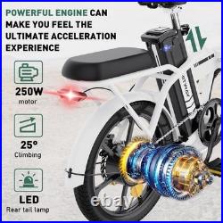 HITWAY 16 Foldable E-Bike City Electric Bike 250W 36V 8.4Ah Ebike Range 35km