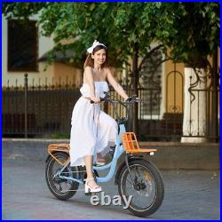 Hidoes C6 20 Electric Bike 250W 36V 13Ah 15MPH City E-Bike Fat Tyre UK Road Leg