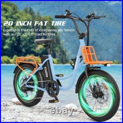 Hidoes C6 20 Electric Bike 250W 36V 13Ah 15MPH City E-Bike Fat Tyre UK Road Leg