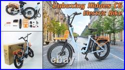 Hidoes C6 20 Electric Bike 250W 36V 13Ah 15MPH City E-Bike Fat Tyre UK Road Leg