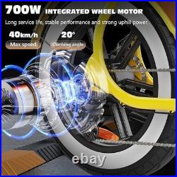 Hidoes C8 Electric Bikes Adults 20 Inch Fat Tire 25 km /h max speed 250W motor