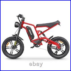 Hidoes Fat Tyre Mountain Electric Bicycle 250W Motor 48V 15.6Ah eBike for Adults Hidoes Fat Tyre Mountain Electric Bicycle 250W Motor 48V 15.6Ah eBike for Adults