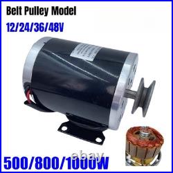 High Speed Motor 3000RPM For Electric Bicycle Go Kart Quad ATV New 500/800/1000W