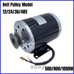 High Speed Motor 3000RPM For Electric Bicycle Go Kart Quad ATV New 500/800/1000W