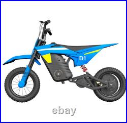 KIDDOWE 300W Electric Motorcycle Motor 36V/4AH E Dirt Bike Best Gift for Kids