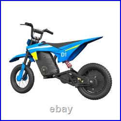 KIDDOWE Electric Motorcycle LED 300W Motor 36V/4AH E Dirt Bike Best Gift for Kid
