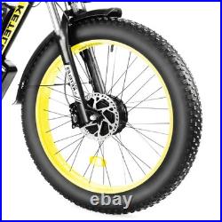 Keteles K800 Motor Electric Mountain Bike 48V 23Ah 26x4.0 Fat Tyre E-Bike