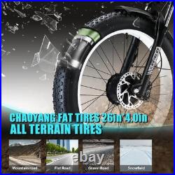 Keteles K800 Motor Electric Mountain Bike 48V 23Ah 26x4.0 Fat Tyre E-Bike