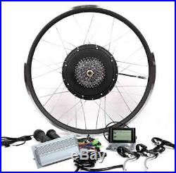 LCD+8 or 9 gear+1200W Cassette Electric Bicycle E Bike Hub Motor Conversion Kit