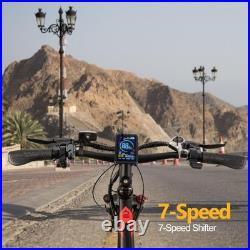 Ladped Electric Bike BK520 for Adults with 250W Brushless Motor, 40Miles 15MPH