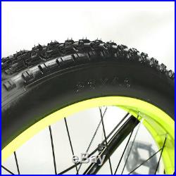 Men Mountain Bike Fat Tire Electric Bike 7 Speed 500W 48V Lithium Battery XF660