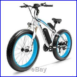 Mens Road Motor Ebike 500W 48V Electric Bike Road Bicycle Disc Brake XF660 Red