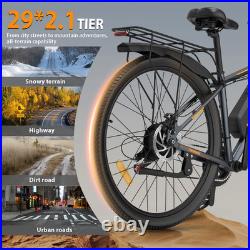 NEW 29in E-MTB Electric Bike 48V 18.6AH Off-Road E-Mountain Bike 21 Speed 90km