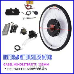 New 28 36V LCD Electric Bicycle Motor Conversion Kit For E-Bike Rear Wheel UK New 28 36V LCD Electric Bicycle Motor Conversion Kit For E-Bike Rear Wheel UK