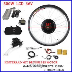 New 28 36V LCD Electric Bicycle Motor Conversion Kit For E-Bike Rear Wheel UK New 28 36V LCD Electric Bicycle Motor Conversion Kit For E-Bike Rear Wheel UK