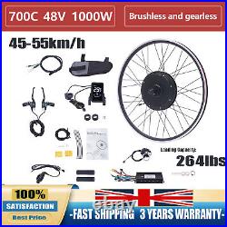 New 700C Front Wheel Electric Bicycle Conversion Kit 48V 1000W E Bike Motor Kit
