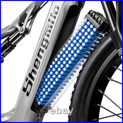 New E-Bike 26 Fat Tyre Electric Mountain Bike 48V 17.5Ah Dual Motor UK Stock