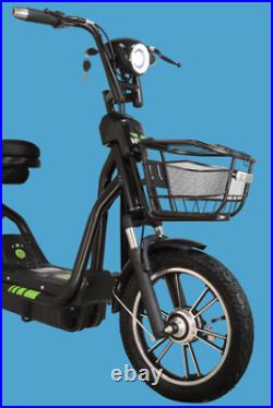 New Electric Bike 220W Motor Power 48V Battery Capacity 55km Range EBike UKStock
