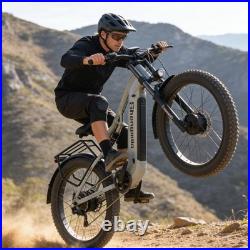 Off-Road 26 Electric Bike Dual Motor Adults E-Bike 48V/17.5AH Hydraulic Brakes