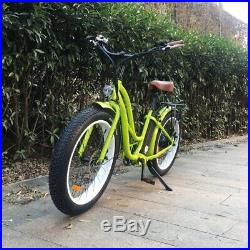 Our Fabulous Beach Fat Tyre Electric bike 26 500with48v Motor