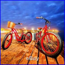 Our Fabulous Beach Fat Tyre Electric bike 26 500with48v Motor