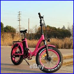 Our fabulous Fat Tyre Foldable Electric Bike, With 500with48v Motor