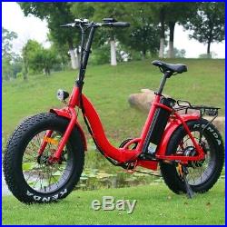 Our fabulous Fat Tyre Foldable Electric Bike, With 500with48v Motor