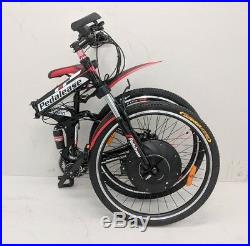 Pedalease electric folding bike 36v 250w integrated motor battery ICU in wheel