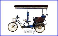 Pedicab Rickshaw Ottoman Style 800W MOTOR 48V Electric Full System HIGH QUALITY