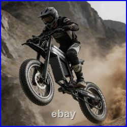 Powerful 20Electric Bike 60V 30Ah Mountain eBike Hydraulic Brakes E-Motorcycle