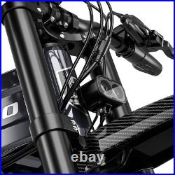 Powerful 20Electric Bike 60V 30Ah Mountain eBike Hydraulic Brakes E-Motorcycle