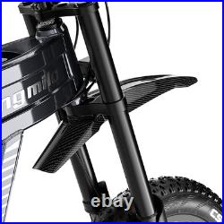 Powerful Electric Dirt Bike 20 Mountain E-Bike 60V 30AH Fatbike for Adventures