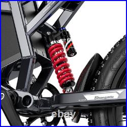 Powerful Electric Motorbike 60V30Ah E-BIke Hydraulic Brakes Off-Road MTB UK NEW