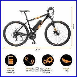 Pro Rider Drift Electric Mountain Bike With Lithium-Ion Battery Ebike MTB