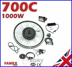 Professional Electric Bicycle Conversion Kit E Bike Rear Wheel Motor 1000W 48V