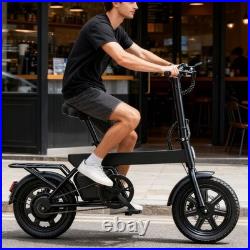 RA Folding E-Bike 250W Motor City Electric Bike 36V 7.8Ah Bicycle For Adult Gift