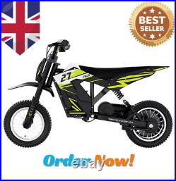 RCB R9X Kids Motocross Bike 300W Electric Motor 36V Power 12 Tyre Up to 150mph