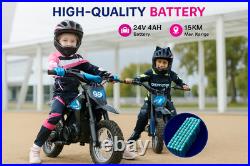 RCB R9X Kids Motocross Bike 300W Electric Motor 36V Power 12 Tyre Up to 150mph