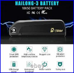 R-Team 52V13Ah Hailong Li-oin Battery Electric Bike Downtube Battery 1000W