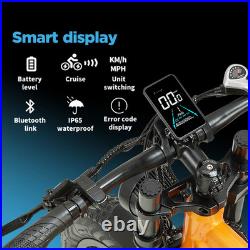 Randride YX80M Electric Bike 48V 20AH 264.0'' Dual Motor Mountain E-Bike 7Speed