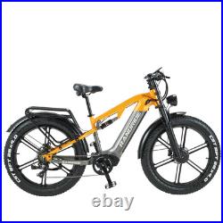 Randride YX80M Electric Bike 48V 20AH 264.0'' Dual Motor Mountain E-Bike 7Speed