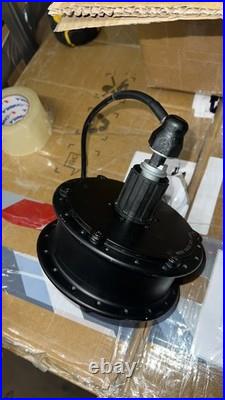 Rear Brushless Hub Motor with Waterproof 9 Pin Connec 48V 250W + cassette