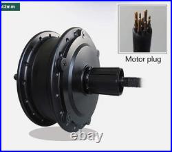 Rear Brushless Hub Motor with Waterproof 9 Pin Connec 48V 250W + cassette