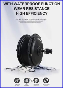 Rear Brushless Hub Motor with Waterproof 9 Pin Connec 48V 250W + cassette