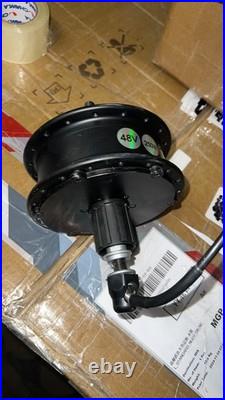 Rear Brushless Hub Motor with Waterproof 9 Pin Connec 48V 250W + cassette