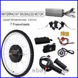 Rear Wheel Electric Bicycle Motor E Bike Conversion Kit Hub Motor 48V 1000W 28