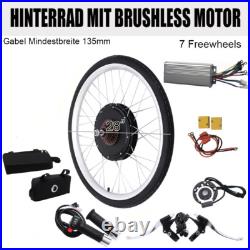 Rear Wheel Electric Bicycle Motor E Bike Conversion Kit Hub Motor 48V 1000W 28