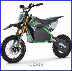 Renegade 1200E 48V 1200W Electric Dirt Bike Motor Cross 3 Colours