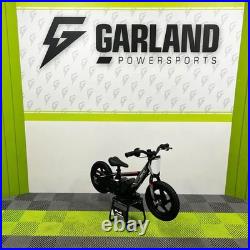 Revvi 12 Black 24v100w Motor Electric Kids Balance Bike, Latest Model