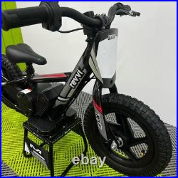 Revvi 12 Black 24v100w Motor Electric Kids Balance Bike, Latest Model